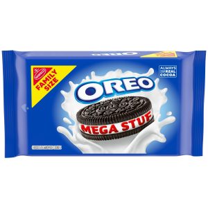 Mega Stuf Chocolate Sandwich Cookies, Family Size