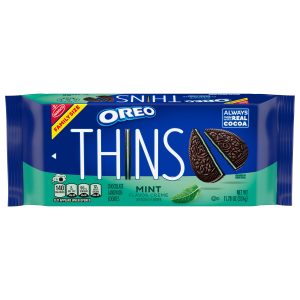 Thins Mint Creme Chocolate Sandwich Cookies, Family Size