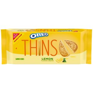 Thins Lemon Creme Sandwich Cookies, Family Size