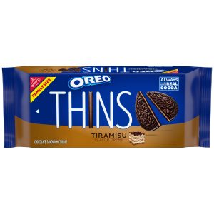 Thins Tiramisu Creme Chocolate Sandwich Cookies, Family Size